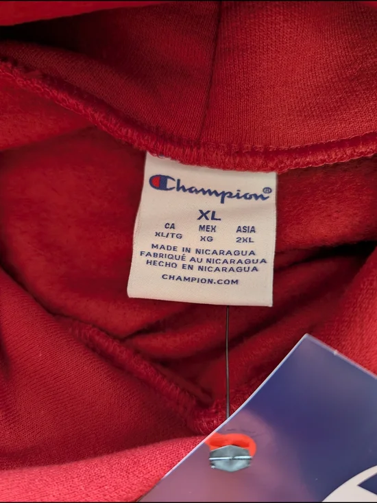 Champion Red Montana State Bobcats Hoodie - Picture 3 of 3